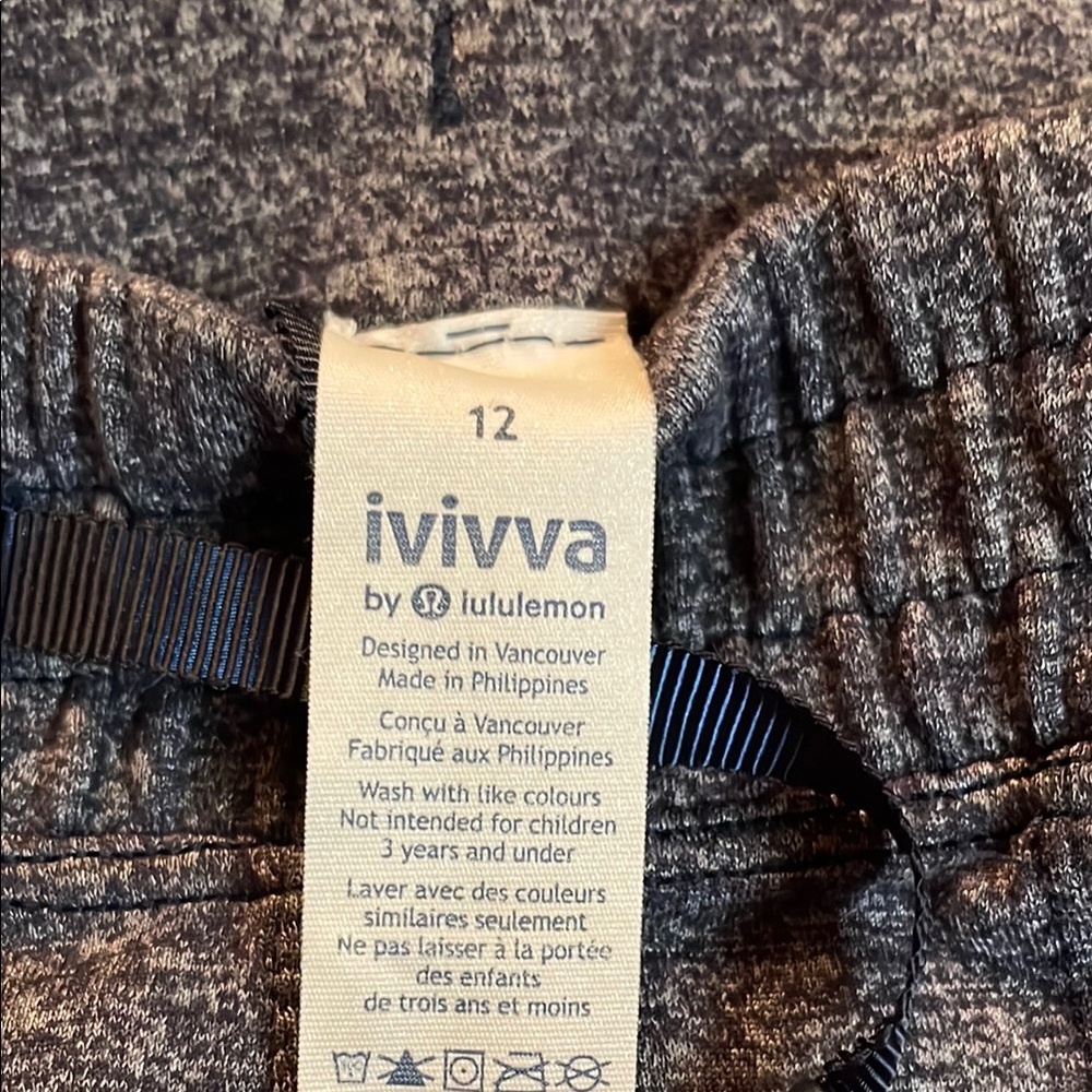 Lululemon Ivivva Gray Sweatpants